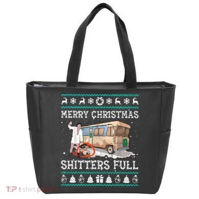 Funny Merry Christmas Shitters Full Sweater Ugly Tote Bag