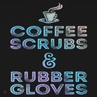 Funny Medical Cute Gift: Coffee Scrubs And Rubber Gloves Ornament thumb 1