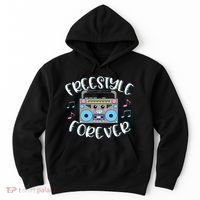 Freestyle Music Cute Boombox Retro Dance Music Hoodie thumb 0
