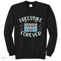 Freestyle Music Cute Boombox Retro Dance Music Sweatshirt thumb 0