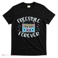 Freestyle Music Cute Boombox Retro Dance Music T-Shirt thumb 0