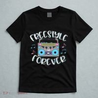 Freestyle Music Cute Boombox Retro Dance Music T-Shirt thumb 5