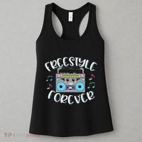 Freestyle Music Cute Boombox Retro Dance Music Women's Tank Top thumb 3