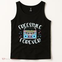 Freestyle Music Cute Boombox Retro Dance Music Tank Top thumb 2