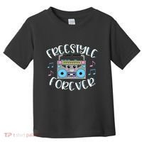 Freestyle Music Cute Boombox Retro Dance Music Toddler T-Shirt thumb 0