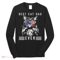 Funny Maine Coon Cat Best Cat Dad Ever Funny Cat Maine Coon Long Sleeve Shirt thumb 0