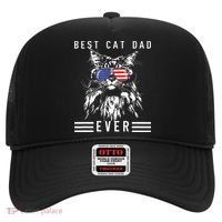 Funny Maine Coon Cat Best Cat Dad Ever Funny Cat Maine Coon Hat thumb 0