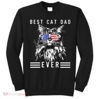 Funny Maine Coon Cat Best Cat Dad Ever Funny Cat Maine Coon Sweatshirt thumb 0