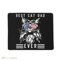 Funny Maine Coon Cat Best Cat Dad Ever Funny Cat Maine Coon Mousepad thumb 0