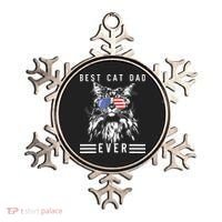 Funny Maine Coon Cat Best Cat Dad Ever Funny Cat Maine Coon Ornament thumb 0