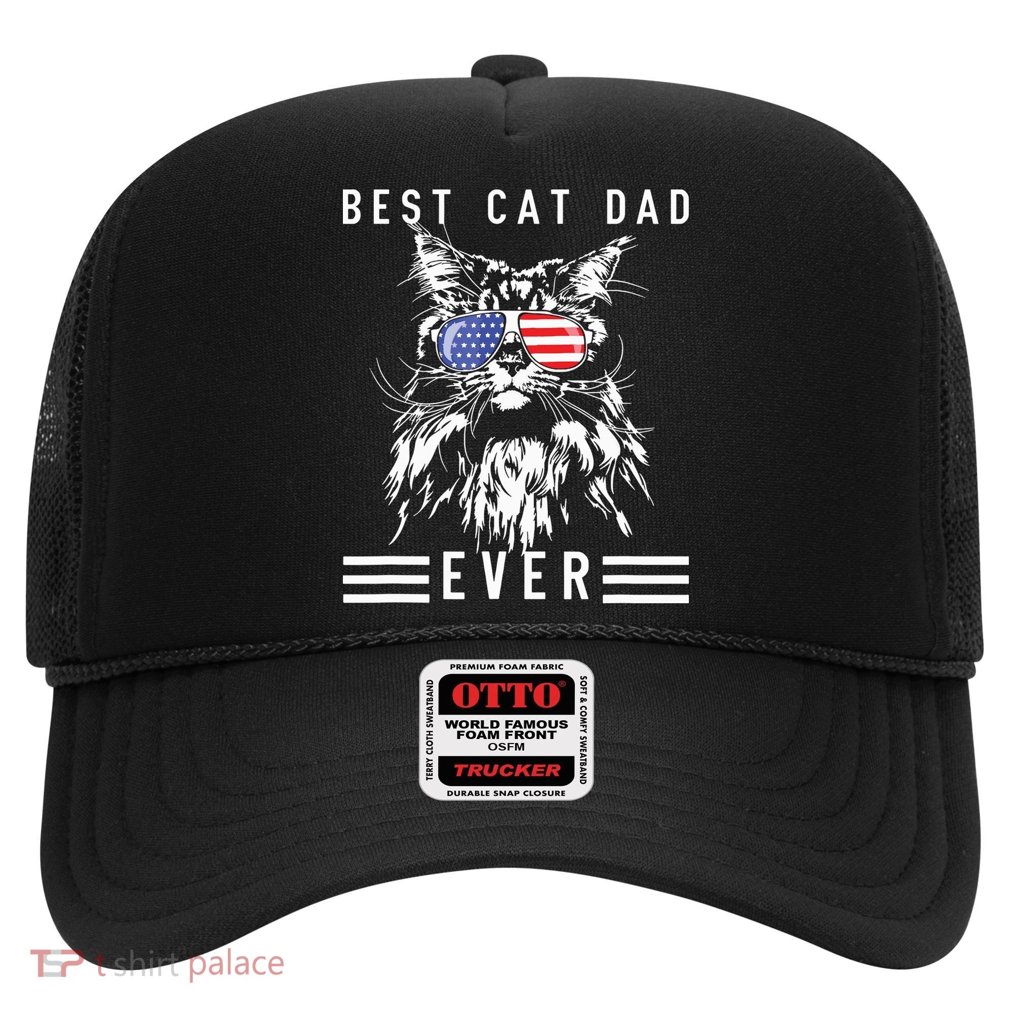 Funny Maine Coon Cat Best Cat Dad Ever Funny Cat Maine Coon Hat