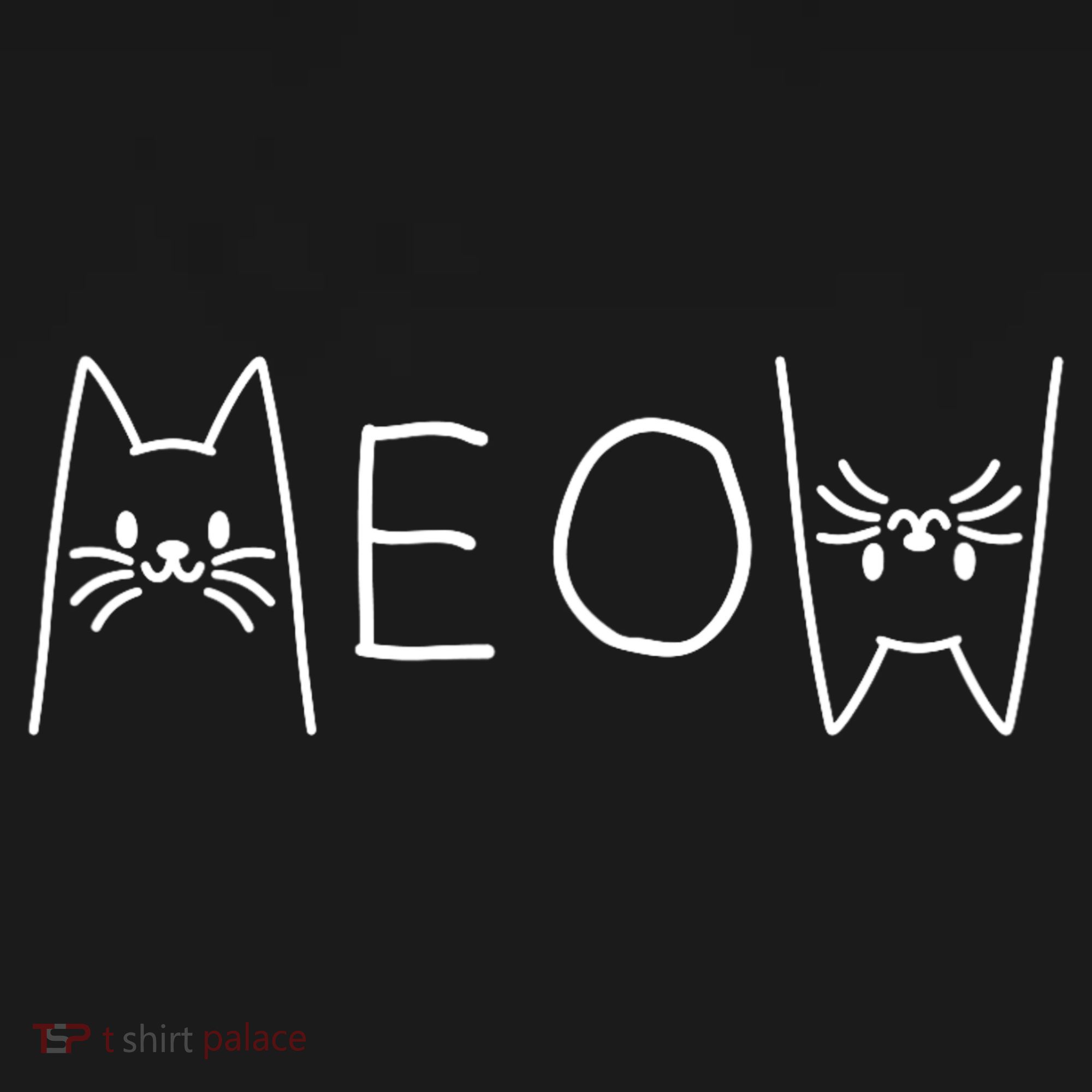 Funny Meow Cat Meow Kitty Cats Meow Coaster