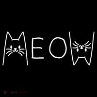 Funny Meow Cat Meow Kitty Cats Meow Mousepad thumb 1