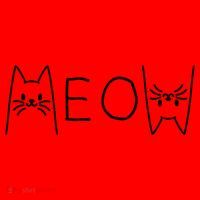 Funny Meow Cat Meow Kitty Cats Meow Santa Hat thumb 1