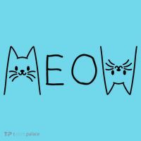 Funny Meow Cat Meow Kitty Cats Meow Kids T-Shirt thumb 4
