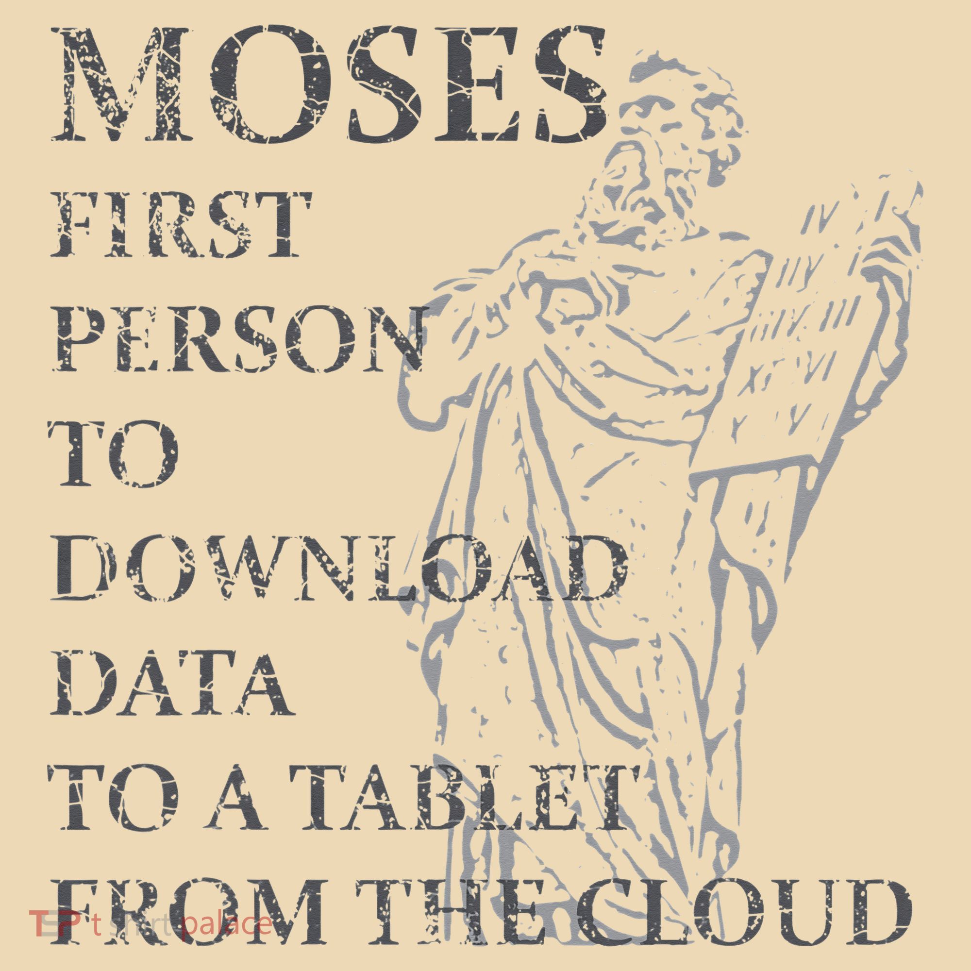 Funny Moses Christian Praise Commandments Humor Tote Bag