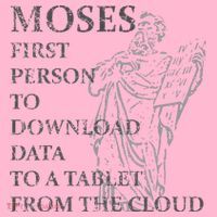 Funny Moses Christian Praise Commandments Humor Coaster thumb 2
