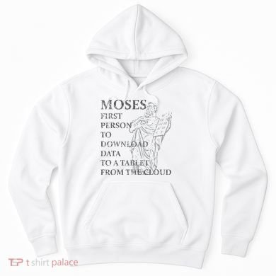 Funny Moses Christian Praise Commandments Humor Hoodie