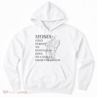 Funny Moses Christian Praise Commandments Humor Hoodie thumb 0