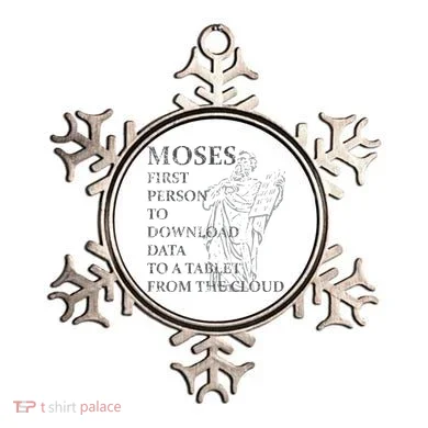 Funny Moses Christian Praise Commandments Humor Ornament