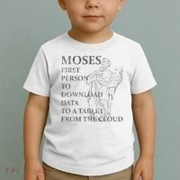 Funny Moses Christian Praise Commandments Humor Toddler T-Shirt thumb 2