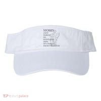 Funny Moses Christian Praise Commandments Humor Visor thumb 0
