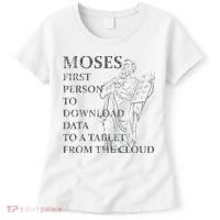 Funny Moses Christian Praise Commandments Humor Women's T-Shirt thumb 0