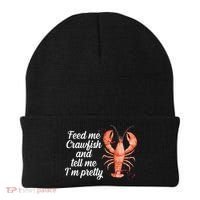 Feed Me Crawfish And Tell Me I'm Pretty Beanie thumb 0