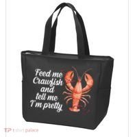 Feed Me Crawfish And Tell Me I'm Pretty Tote Bag thumb 3