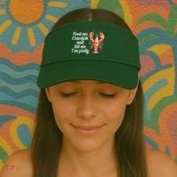 Feed Me Crawfish And Tell Me I'm Pretty Visor thumb 2