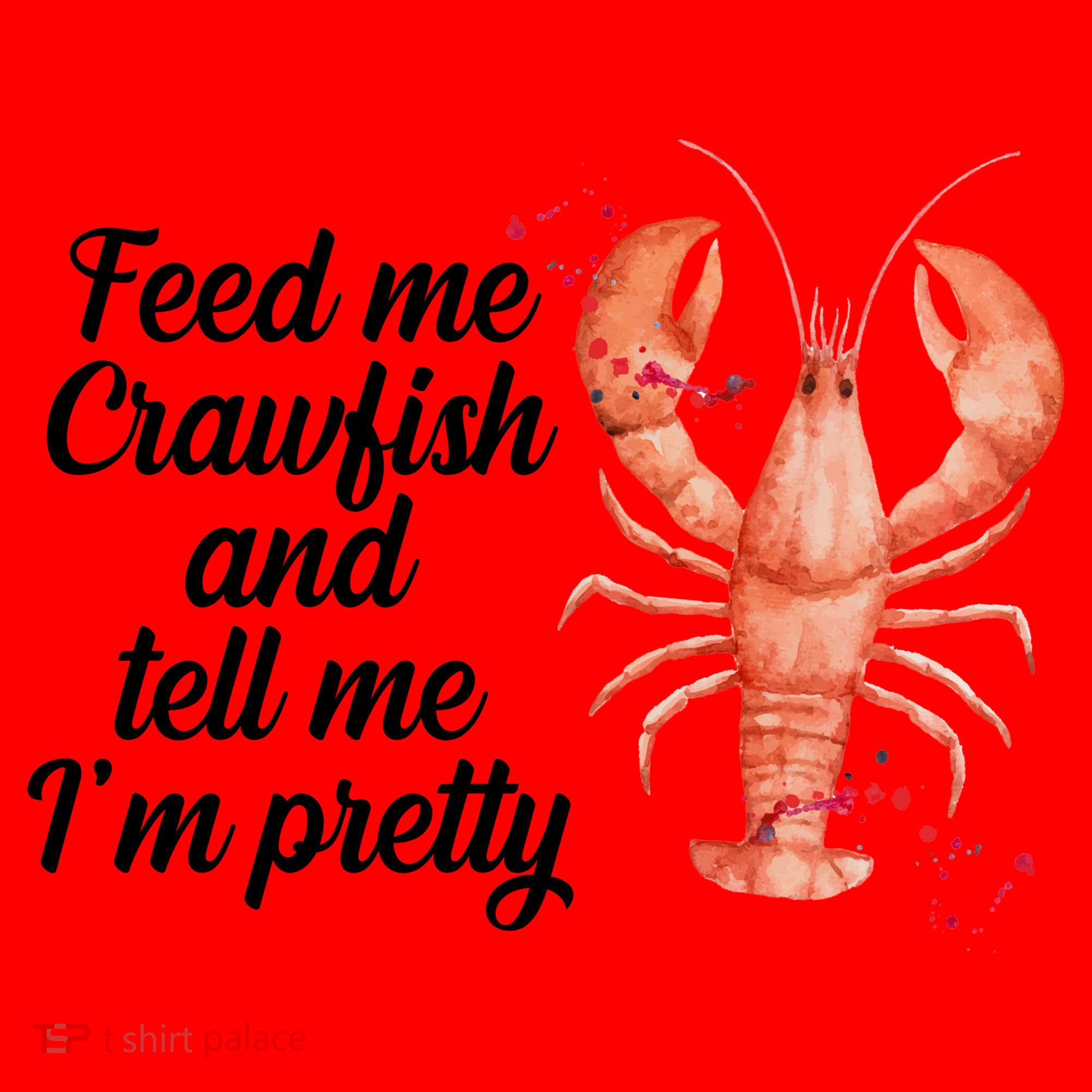 Feed Me Crawfish And Tell Me I'm Pretty Santa Hat
