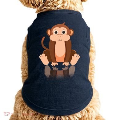 Funny Monkey Chimpanzee Ape Zoo Animal Lover Design Doggie Tank