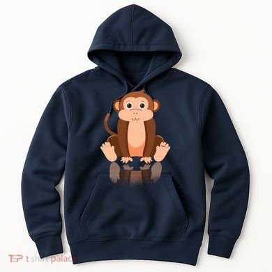 Funny Monkey Chimpanzee Ape Zoo Animal Lover Design Hoodie