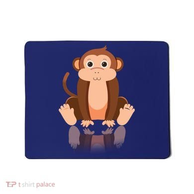 Funny Monkey Chimpanzee Ape Zoo Animal Lover Design Mousepad
