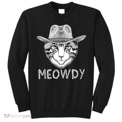Funny Meowdy Cowboy Cat Sweatshirt