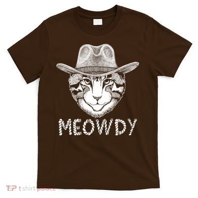 Funny Meowdy Cowboy Cat T-Shirt