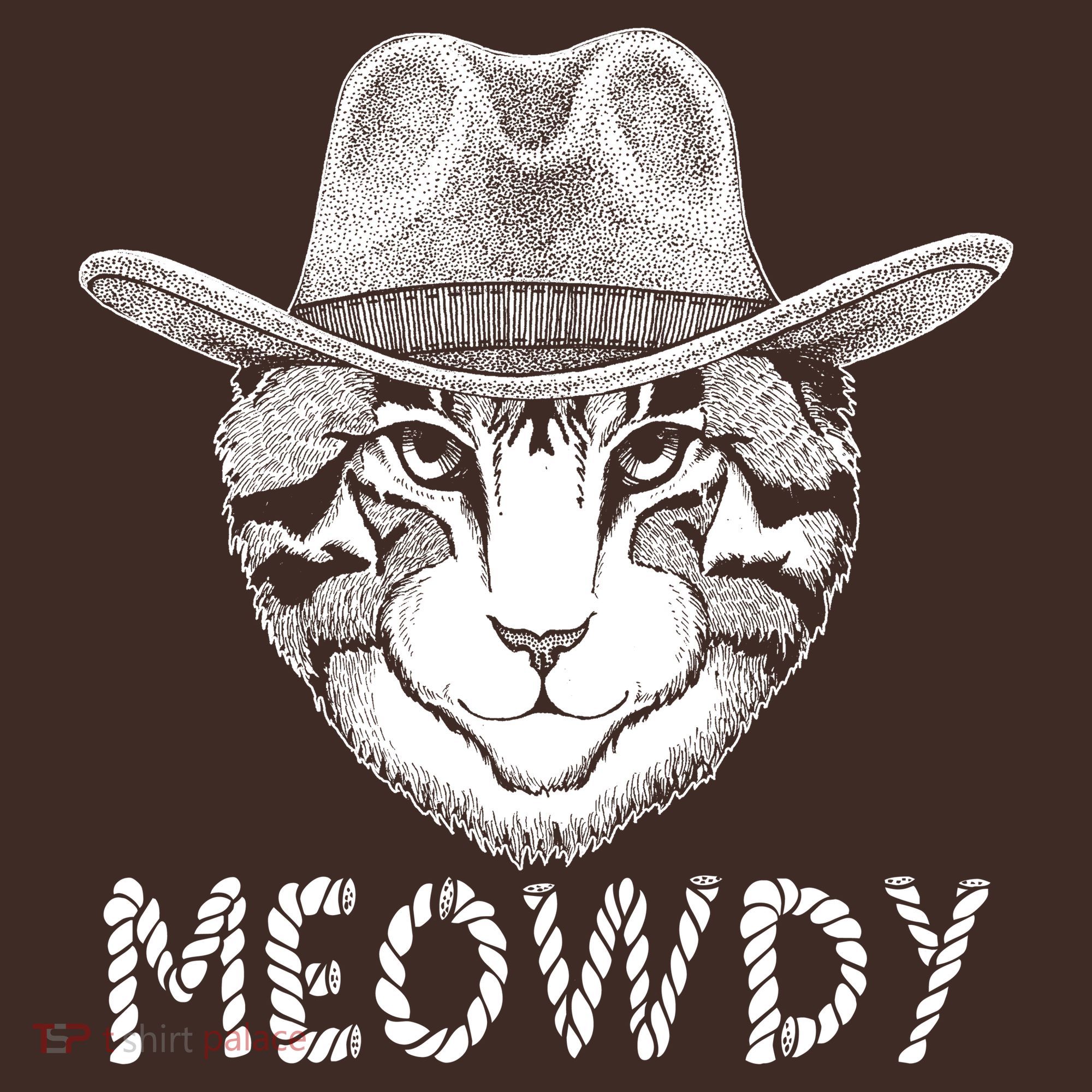 Funny Meowdy Cowboy Cat Baby Bodysuit