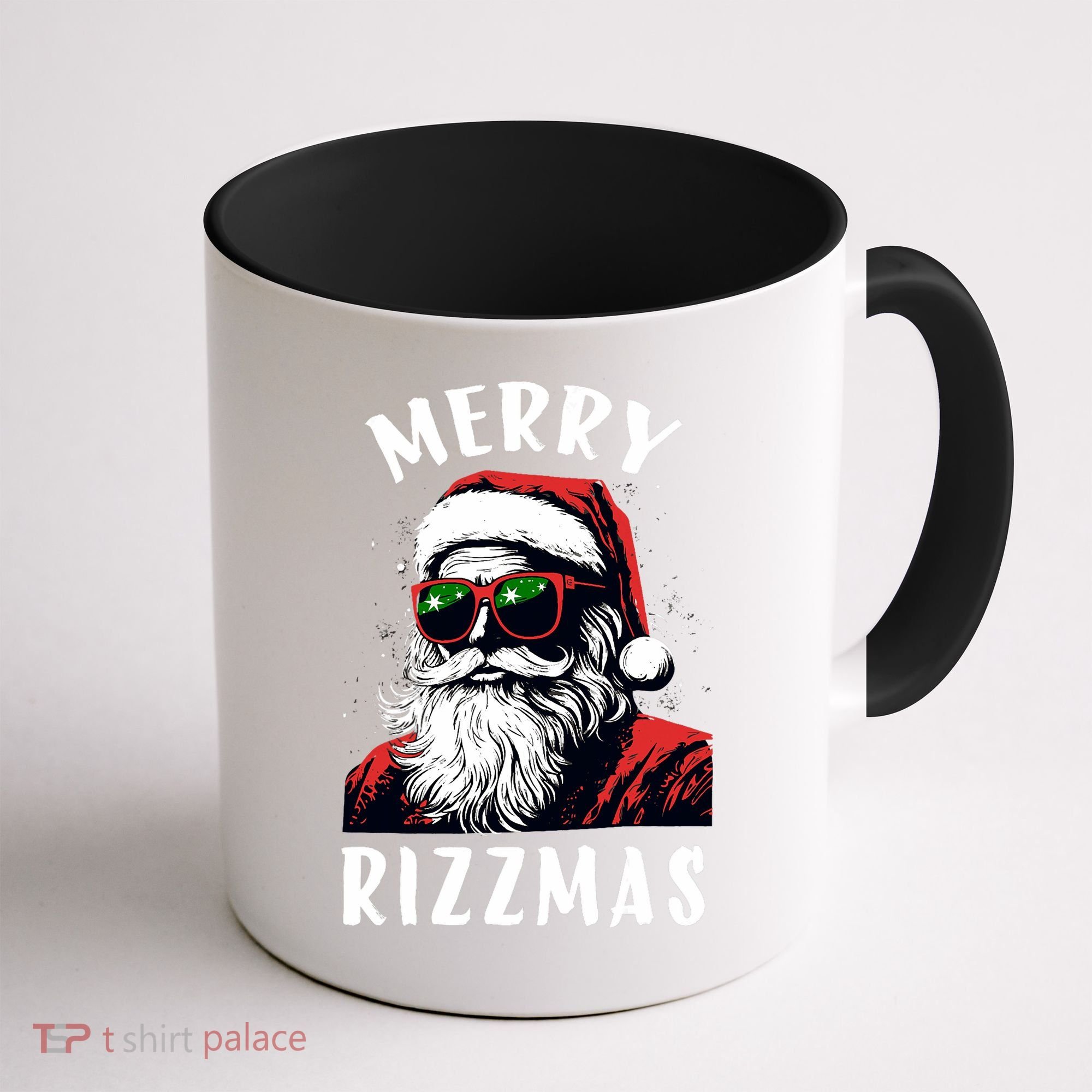 Funny Merry Christmas Rizz Santa Claus Charisma Cool Coffee Mug