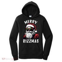 Funny Merry Christmas Rizz Santa Claus Charisma Cool Women's Hoodie thumb 0