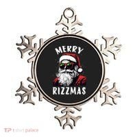 Funny Merry Christmas Rizz Santa Claus Charisma Cool Ornament thumb 0