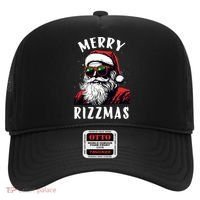 Funny Merry Christmas Rizz Santa Claus Charisma Cool Hat thumb 0