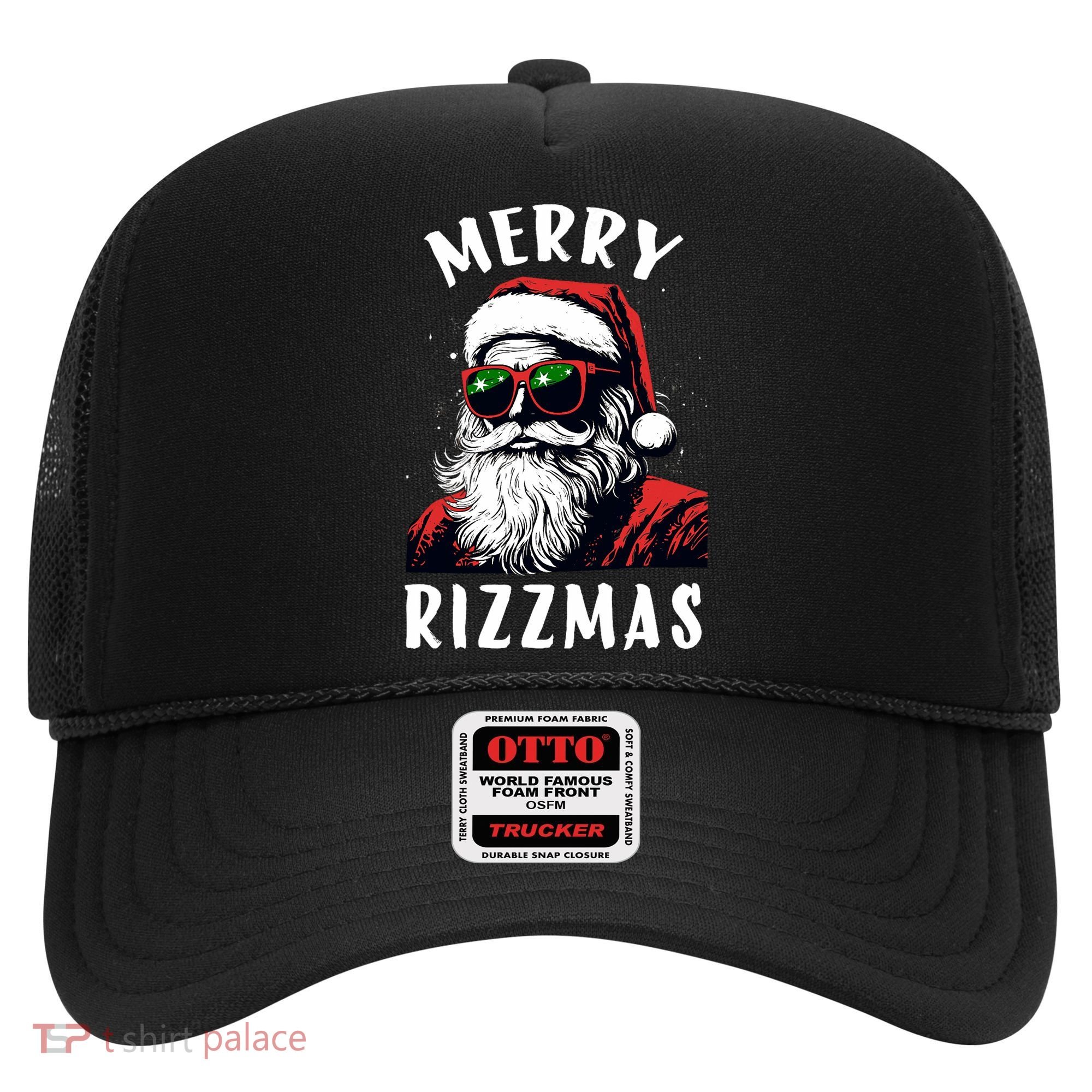 Funny Merry Christmas Rizz Santa Claus Charisma Cool Hat