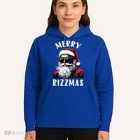Funny Merry Christmas Rizz Santa Claus Charisma Cool Hoodie thumb 5