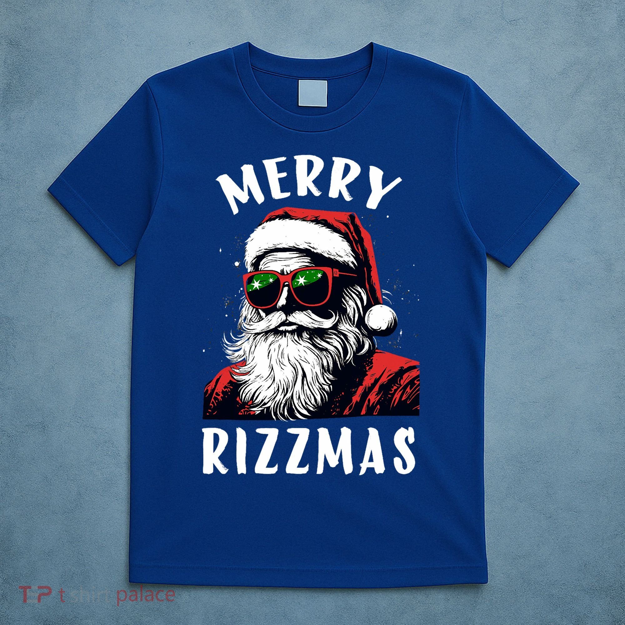 Funny Merry Christmas Rizz Santa Claus Charisma Cool T-Shirt