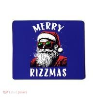 Funny Merry Christmas Rizz Santa Claus Charisma Cool Mousepad thumb 0