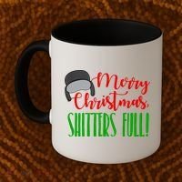 Funny Merry Christmas Quote Shitters Full Ts Mens Coffee Mug thumb 2