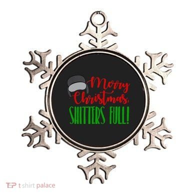 Funny Merry Christmas Quote Shitters Full Ts Mens Ornament