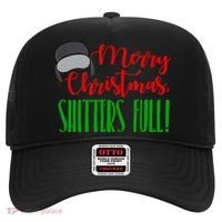 Funny Merry Christmas Quote Shitters Full Ts Mens Hat thumb 0