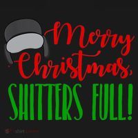 Funny Merry Christmas Quote Shitters Full Ts Mens Tank Top thumb 6