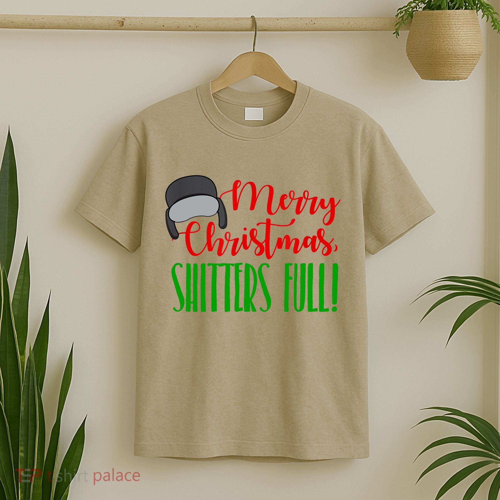 Funny Merry Christmas Quote Shitters Full Ts Mens T-Shirt